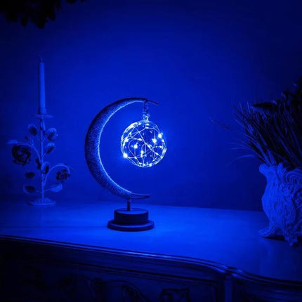 3D Night Lamp LED Moon Sepak Takraw Lamp Christmas Decoration Night Light Bedside Light