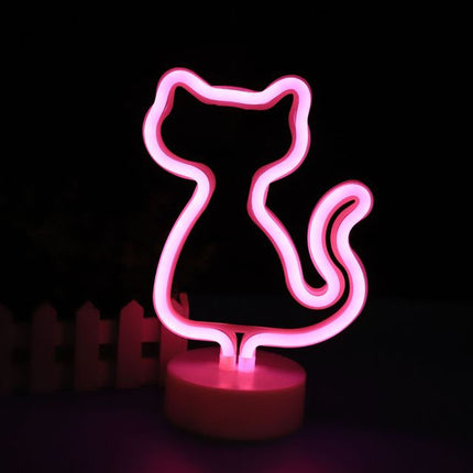 Rabbit Night Lights USB Powered LED Lamp Cute Animal LED Night Lamp Kids Baby beside Table Lamp Bedroom Nightlight Holiday Gifts